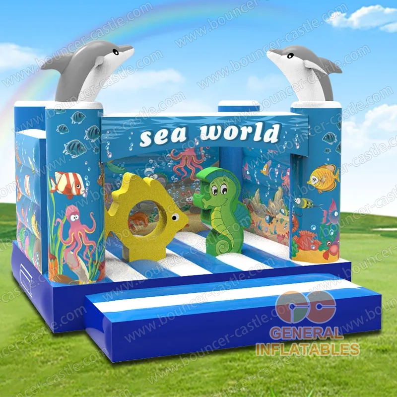  Sea world bounce house