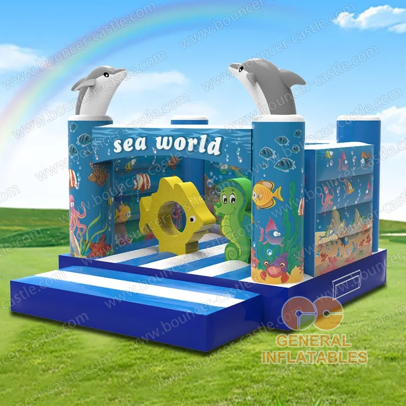  Sea world bounce house