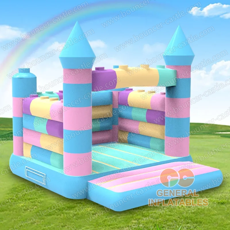 Macaron bounce house