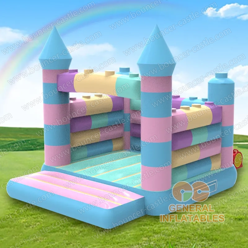 Macaron bounce house