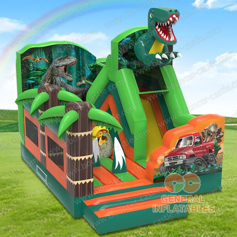 Dinosaur inflatable combo