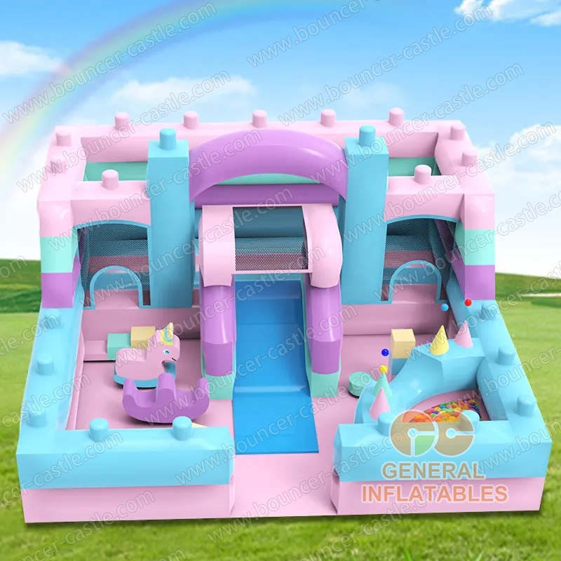 Macaron  playground with softplay