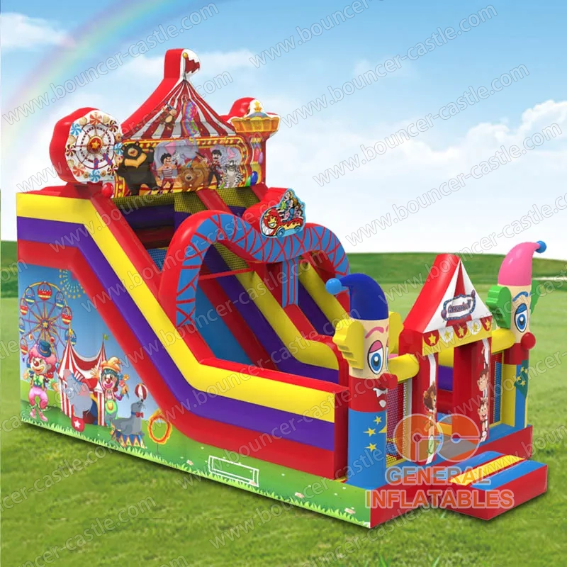 Carnival inflatable slide