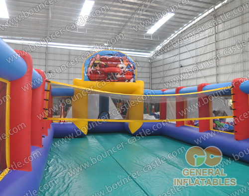 3 In 1 Sports Arena | Interactive Games | Products | bouncer-castle