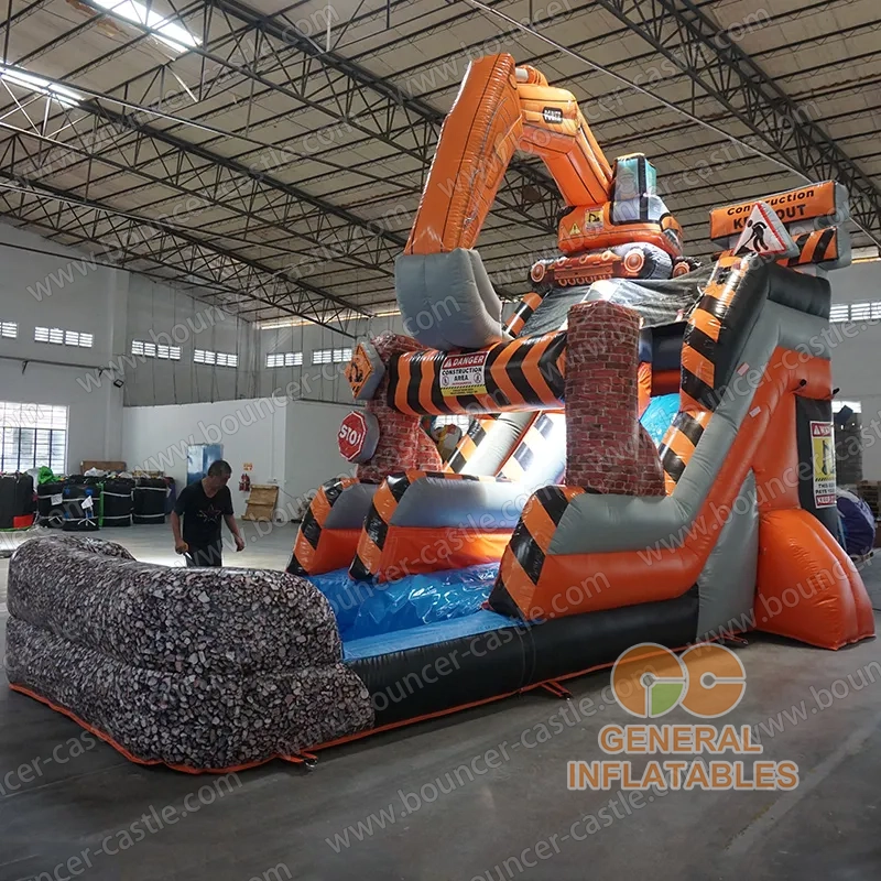 Excavator Water Slide