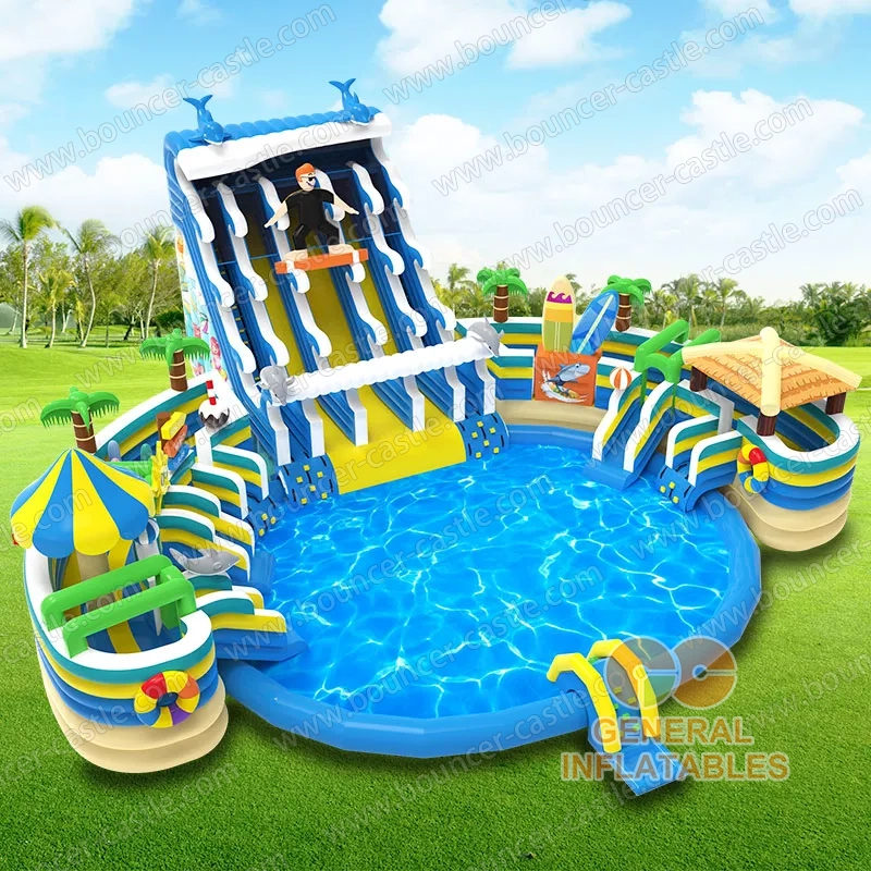 Beach surf water park