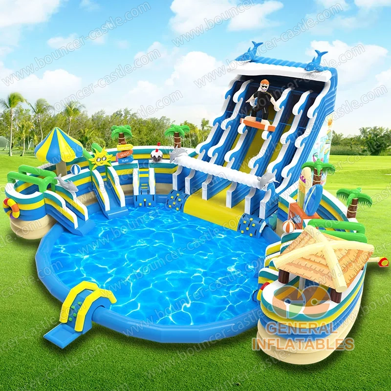 Beach surf water park