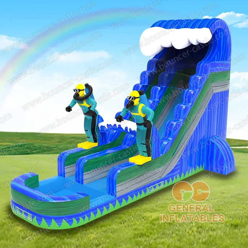  Diver water slide