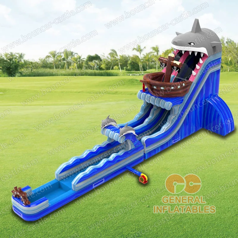 Pirate water slide